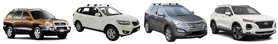 Roof Racks Hyundai Santa Fe vehicle image